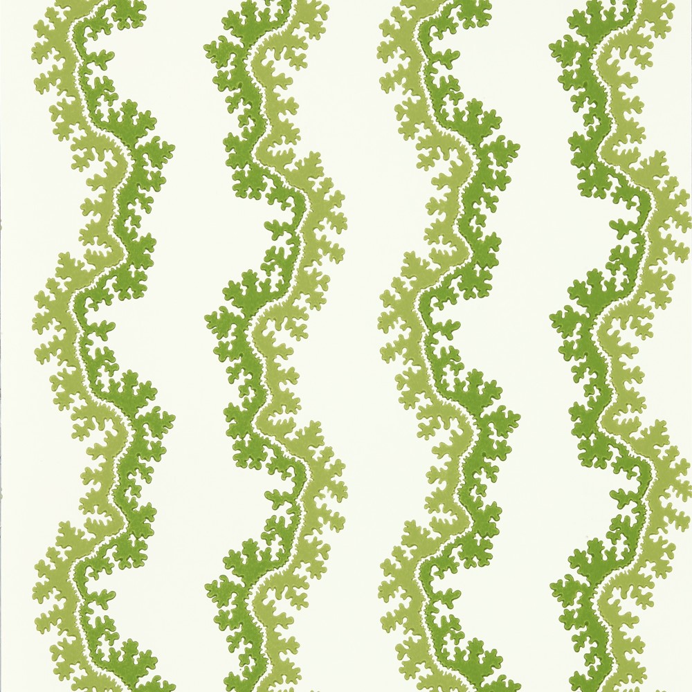 Oxbow Wallpaper 217251 by Sanderson in Sap Green